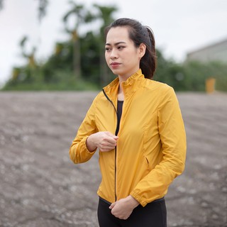 Áo Khoác thể thao Gladimax  AKGR001 Running cổ trụ 1 lớp tránh nắng, cản gió, trượt nước hiệu quả