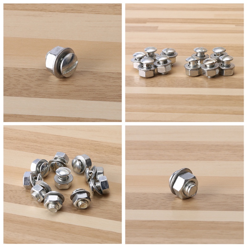 Set 10 Ốc Vít Điều Chỉnh Dây Phanh Cho Xe Đạp Leo Núi