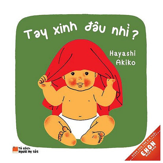 Sách EHON Nhật Bản Tay Xinh Đâu Nhỉ (Dành cho trẻ từ 03 tuổi)