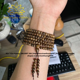 Vòng Tay Trầm Hương Chuỗi Tràng 216 Hạt 4mm Trầm Tốc Việt - Mộc Trầm Hương MTH