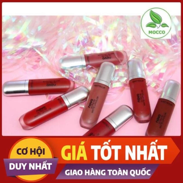 Son kem lì chống trôi bền màu Novo son nội địa trung 💄