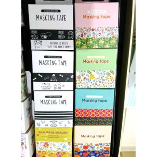 Băng dính trang trí washi tape đồng giá - 1 set gồm 2 cuộn 🐻🌸