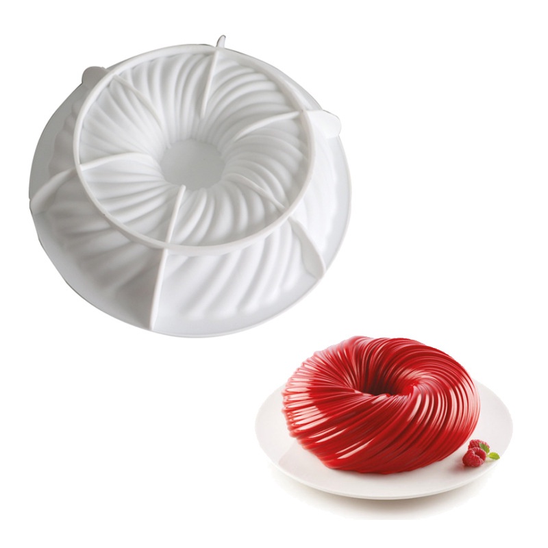 Khuôn Làm Bánh/Xà Phòng/Bánh Kem Hình Bóng Len 6/8 Lỗ Bằng silicone