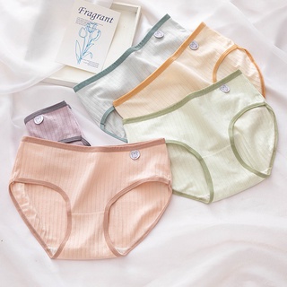 Makaron Quần Lót Tam Giác Vải cotton Mỏng Thoáng Khí Lưng Vừa Thời Trang Mùa Hè Cho Nữ
