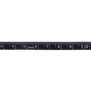 Clii 1 5m 60inch Mini Đen Băng Đo Hai Mặt Có Thể Thu Vào Dụng Cụ Thợ May Cơ Thể Thước Băng Chống Mài Mòn Linh Hoạt