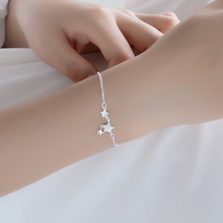 Lắc Tay Bạc Ý Tam Sao [ Sale 2025]