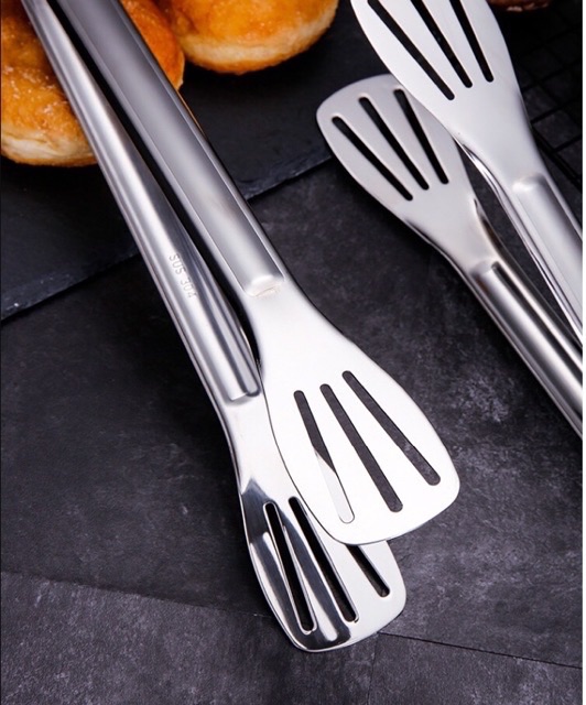 Kẹp gắp thức ăn cao cấp Inox - SUS 304