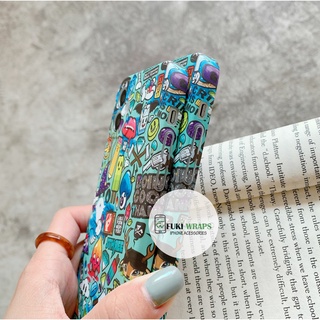 Tấm dán Skin Hoạt Hình FULL VIỀN Dành Cho 13prm , 12prm , 11prm , x, xsm , ip11 , ip12 , ip13 - FukiShop