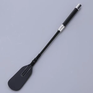 Roi Da Mềm Cưỡi Crop Quai Da Thẳng Flogger Ngựa Roi 3 Kích Cỡ