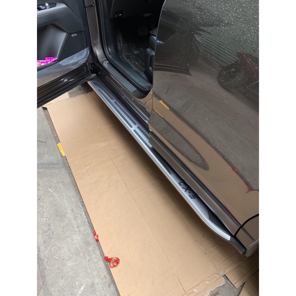 Bậc Lên Xuống xe MAZDA CX5 2018-2026, Bệ bậc dẫm lên xuống MẪU MOBIS CHỮ GÓC