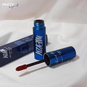 (vỏ xanh blue) Son kem lì Merzy The First Velvet Tint Limited Edition V6