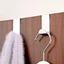 IAPPORTUNIA 2 Chiếc Móc Treo Quần Áo Người Tổ Chức Tủ Vẽ Thép Không Gỉ