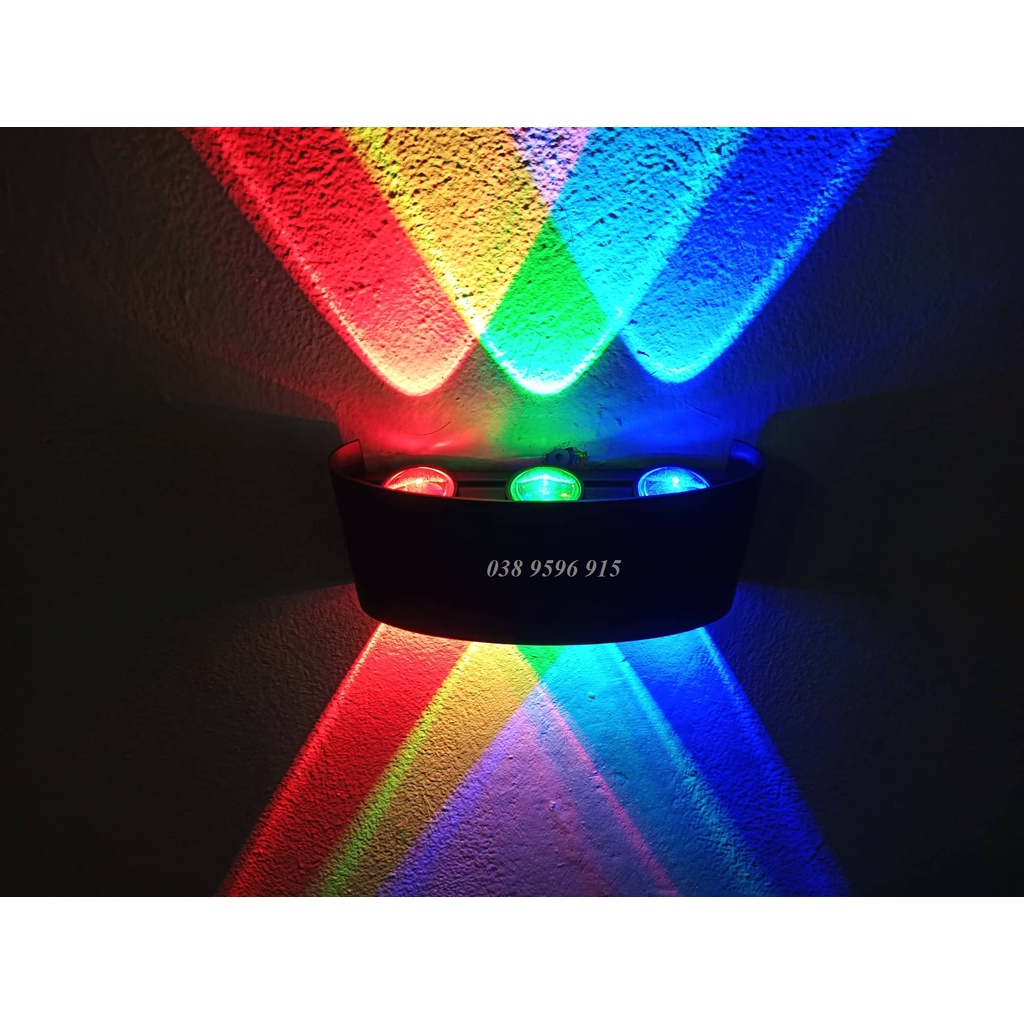 ĐÈN LED NHIỀU MÀU - ĐÈN HĂT TƯỜNG HAI ĐẦU -ĐÈN HẮT TƯỜNG NỘI NGOẠI THẤT ...