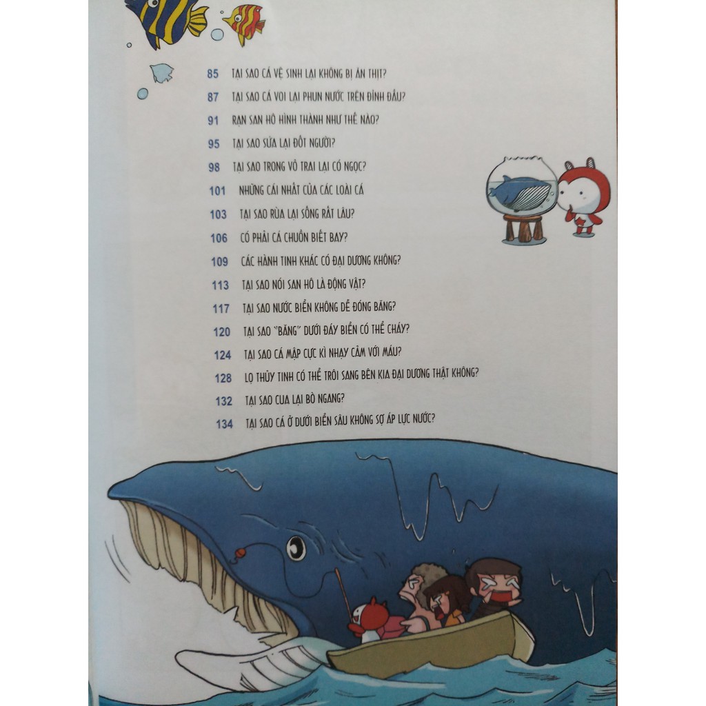 Ảnh Sách - 10 Vạn Câu Hỏi Vì Sao - Khám Phá Thế Giới Đại Dương 1 2