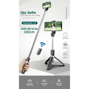 Gậy SELFIE điều khiển bluetooth từ xa THÔNG MINH chụp ảnh tự sướng kết hợp làm chân máy tripod tiện dụng