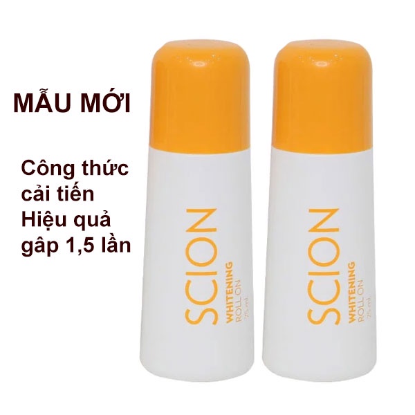 Lăn Khử Mùi Nữ Scion Whitening Roll On 75ml