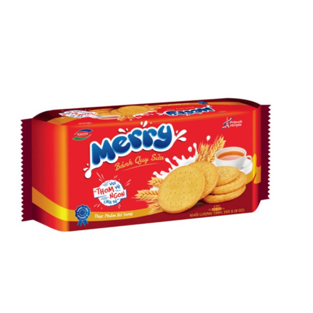 Bánh Quy Sữa Merry 255g | Shopee Việt Nam