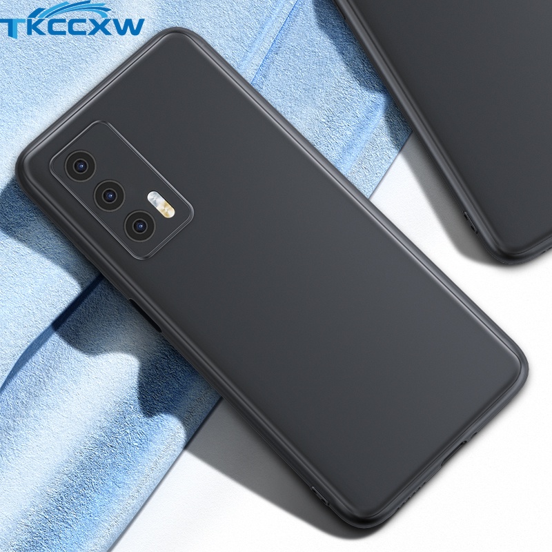 Ốp điện thoại silicon đen mềm nhám mỏng cho Realme 8 Pro GT Master Edition Q3i Q3 Pro Carnival GT Neo C11 C20A C21 C20