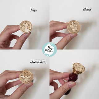 MẶT ĐỒNG CHỮ CÁI WAXING SEAL