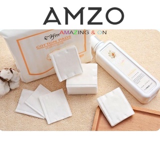 AMZO_BÔNG TẨY TRANG LÀM SẠCH MỸ PHẨM 3 LỚP COTTON TÚI 222 MIẾNG MỀM MẠI VÀ MƯỢT MÀ CHÍNH HÃNG