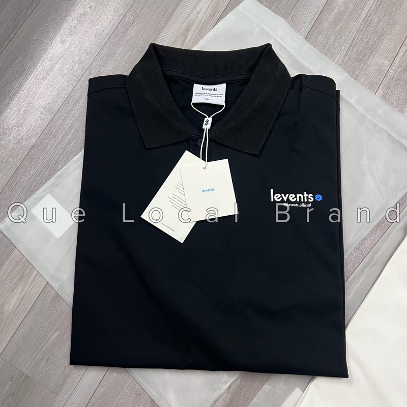Hàng Chính Hãng Áo polo LEVENTS Mini popular White Full mác vải hãng ...
