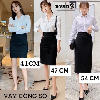 Chân Váy Công Sở Chất Mango Co Giãn Siêu Thanh Lịch Tinh Tế Cho Nữ CV01 RYSO STORE