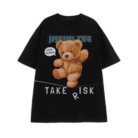 Áo thun INFINITEE Fni0855, Thun 100% Cotton - form rộng Unisex.