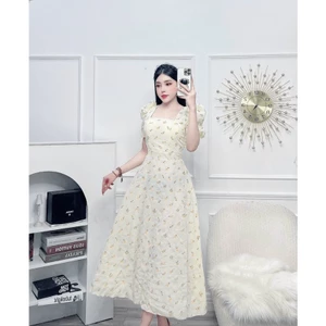 ĐẦM MAXI SANG TRỌNG THỜI TRANG NỮ TIỂU THƯ HÀN QUỐC - TÔN DÁNG SÀNH ĐIỆU CHO CÁC NÀNG HIYU STORE