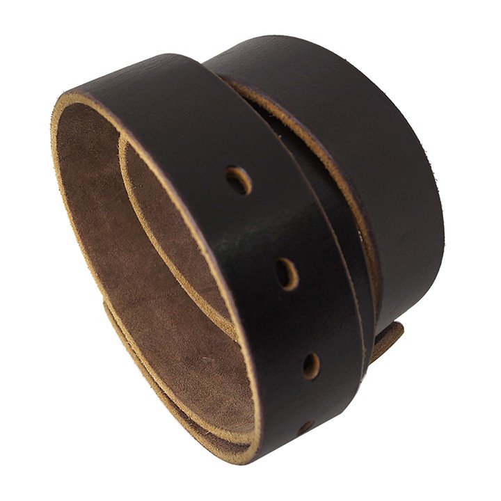 Dây da thắt lưng GOAT MD306 Đen-Nâu