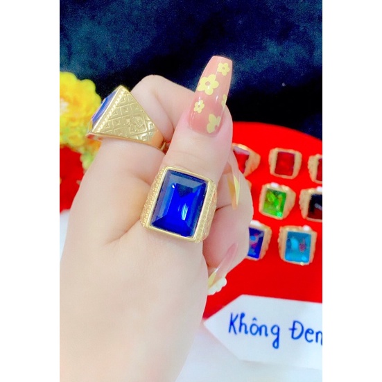 Men's Gold-Plated Feng Shui Ring by Shop TH - Trang sức thời trang