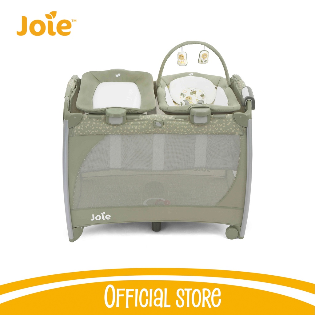 Ảnh Giường cho bé Joie Excursion Change & Bounce | Cũi cho bé gấp gọn tích hợp đèn ngủ, nhạc kèm nôi cho bé 4
