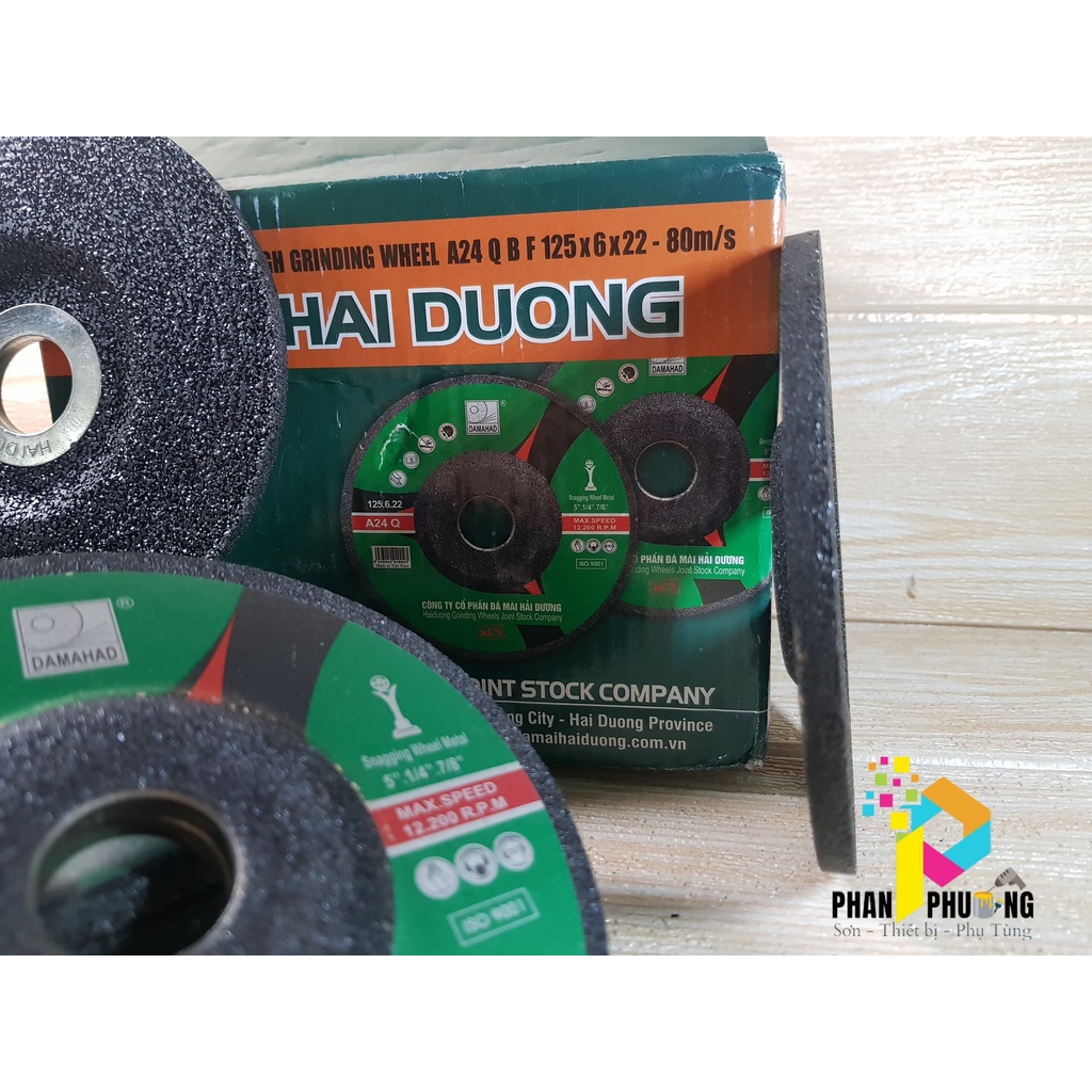 5 MIẾNG ĐÁ MÀI HẢI DƯƠNG 125X6X22MM