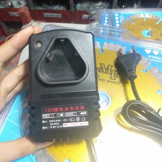 Cục sạc máy khoan bin 10,8 vol đến 12,8 vol phích tròn