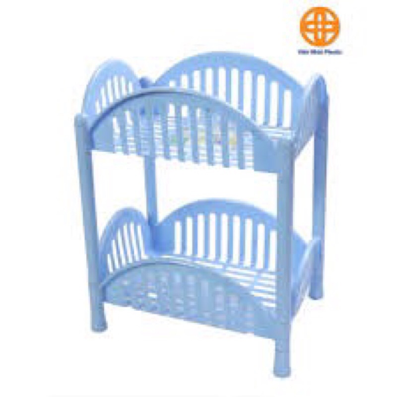 Kệ để đồ đa năng 2 tầng, 3 tầng nhựa Việt Nhật kệ đựng gia vị bằng nhựa, kệ kiểu chữ nhật trong phòng tắm nhiều tầng