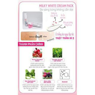 Kem Milky Dress Cream Pack Moon Ship Handmade