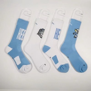 Đội NCAA Bắc Carolina Duke Oregon University Khăn Đáy Chiến Đấu Thực Tế Elite Ống Dài aj Tất Bóng Rổ Thoáng Khí Mồ Hôi @ -