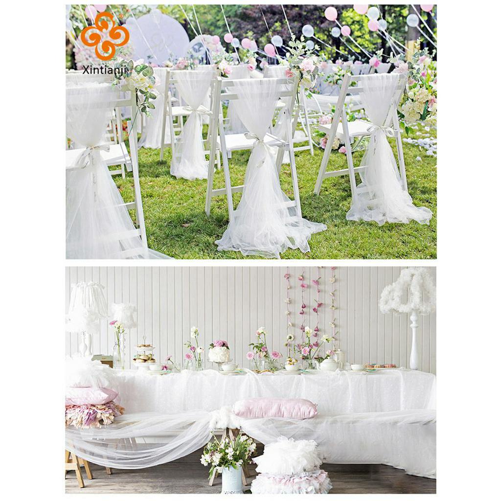 1 Sân Vải Organza Polyester Chắp Vá Vải Cho Váy Búp Bê Vải Và Trang Trí Đám Cưới Organza TJ0031