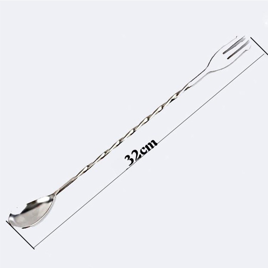 Muỗng inox 2 đầu 26cm hoặc 32cm | Shopee Việt Nam