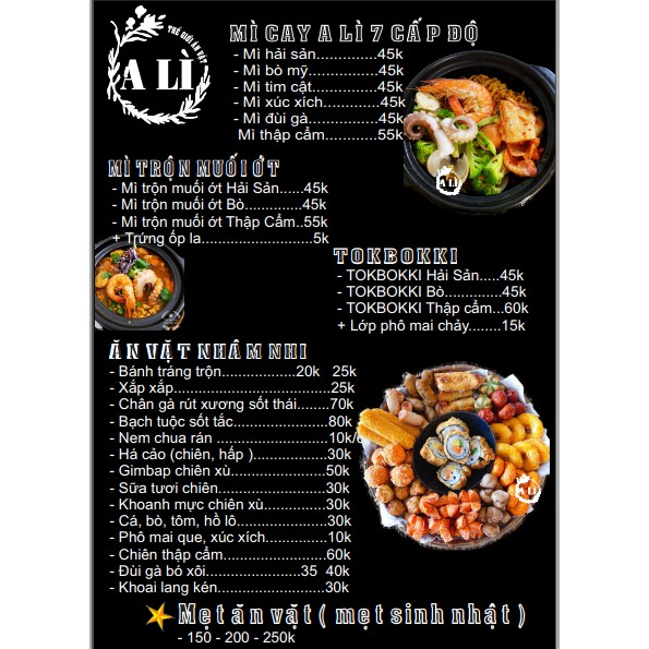 Menu Trà Sữa Giá Tốt Tháng 9, 2023 | Mua Ngay | Shopee Việt Nam