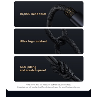 Dây cáp BASEUS 3 trong 1 USB sang M+C+L thích hợp cho Samsung Huawei