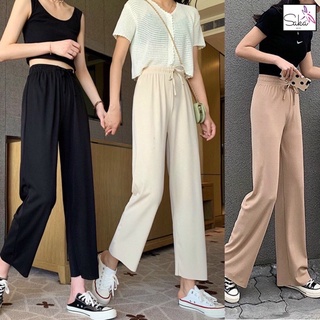 Quần thun suông nữ cọng tăm quảng châu nhiều màu