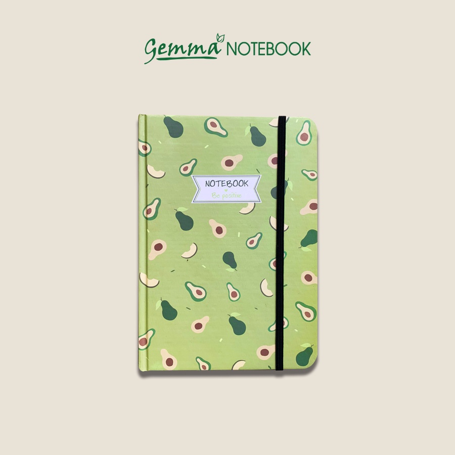 GEMMA NOTEBOOK - Sổ tay bìa cứng A5 - FRU Bơ | Shopee Việt Nam