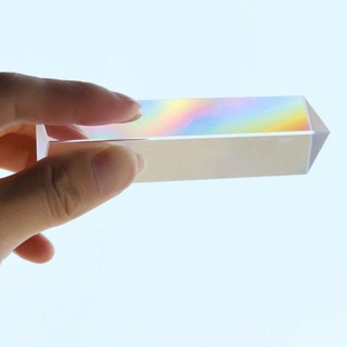 SAVORBOX Prism Thiết bị thí nghiệm quang học Lăng kính cầu vồng Đạo cụ ảnh cầu vồng Quang học vật lý Lăng kính