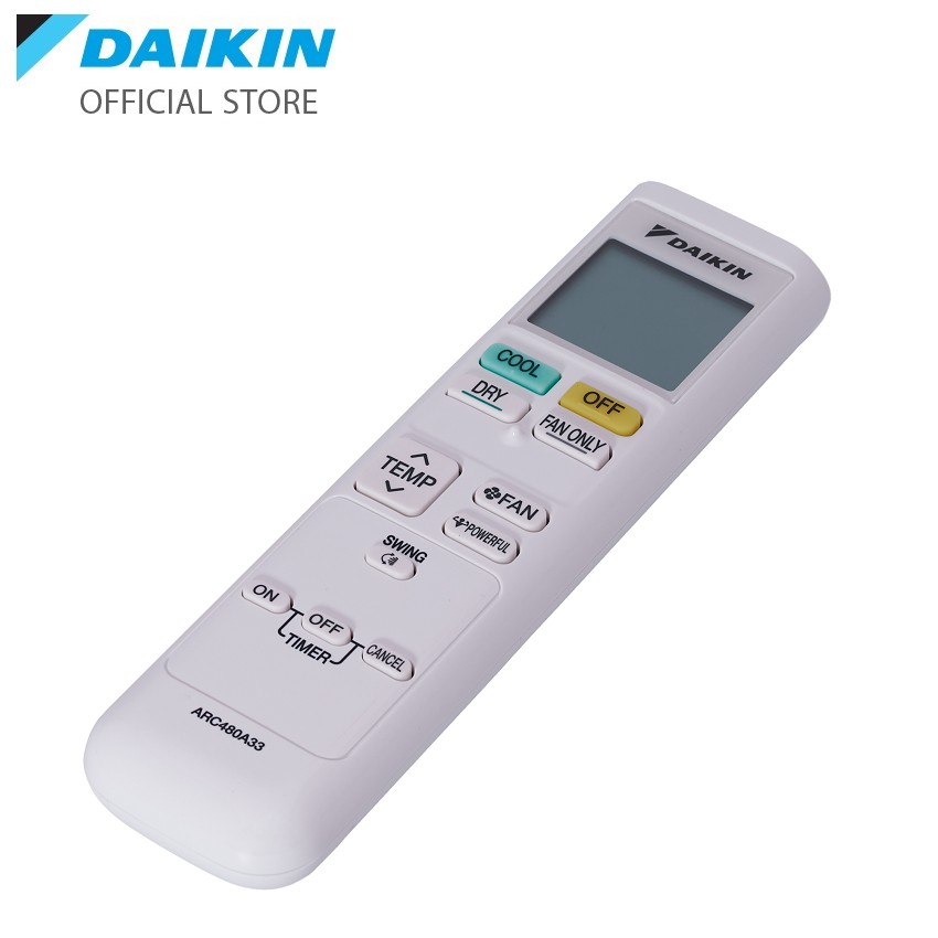 Ảnh Remote ARC480A33 cho máy điều hòa Daikin ATF25/35UV1V, FTC25/35NV1V, FTF25/35UV1V 3