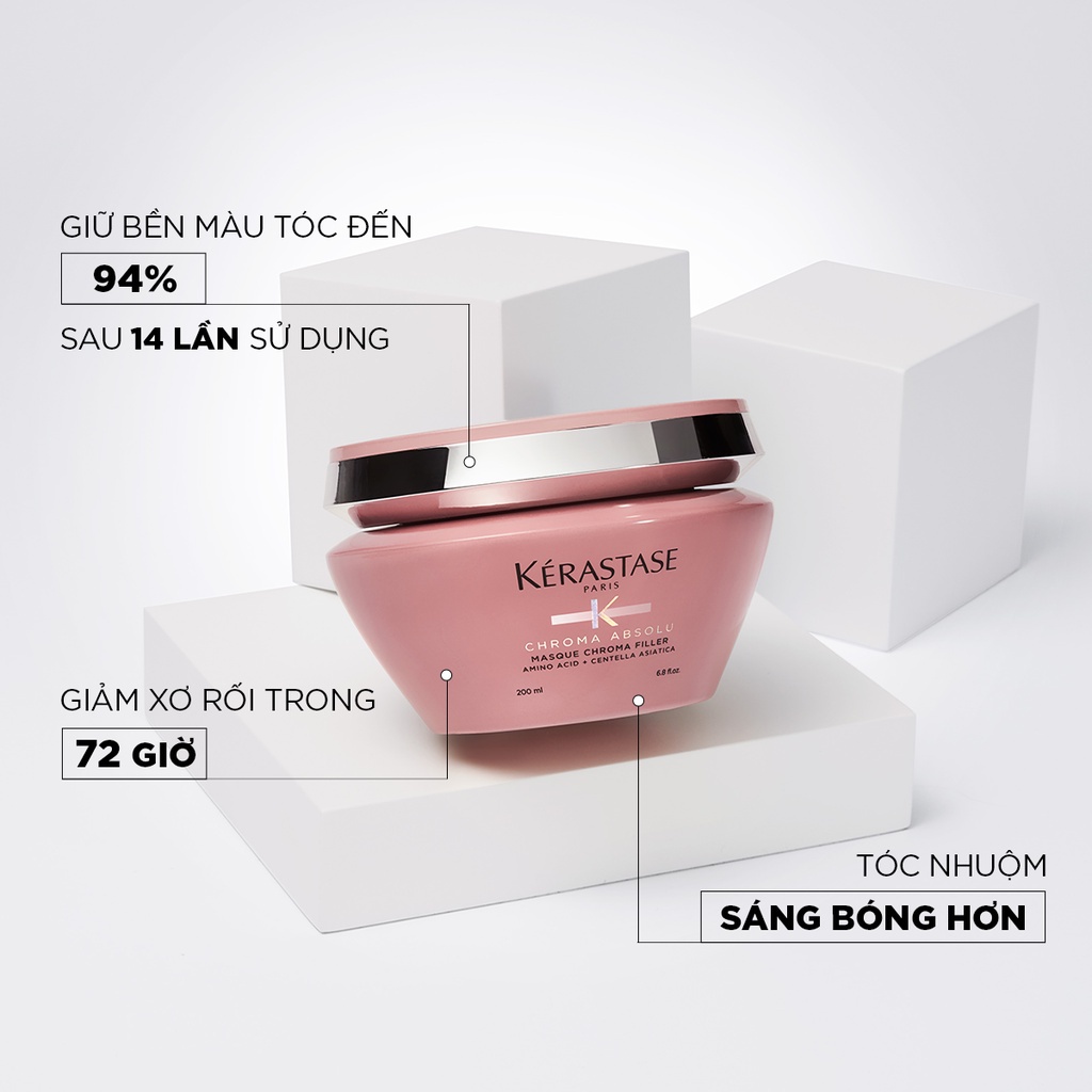 Mặt nạ giúp bảo vệ màu và phục hồi tóc nhuộm Kerastase Chroma Absolu Masque  Filler 500ml | Shopee Việt Nam