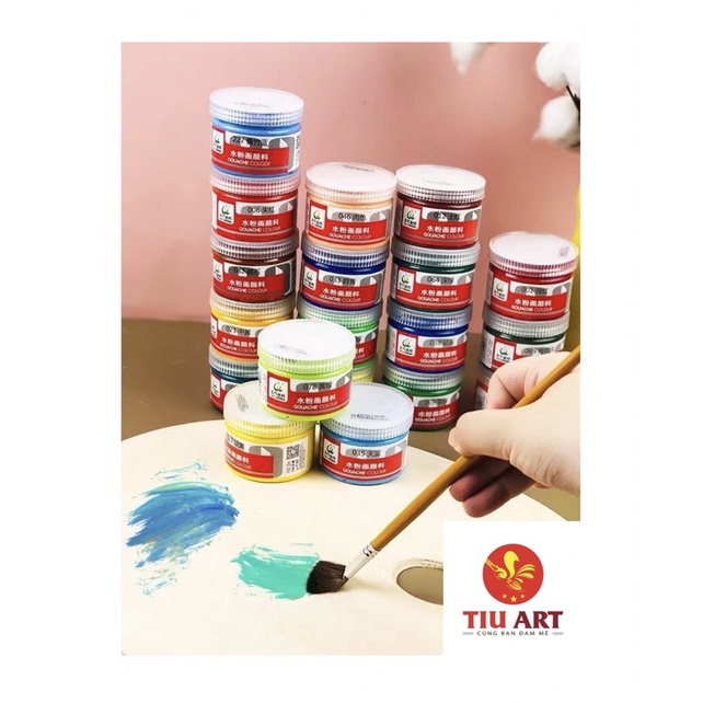 Màu Gouache/Màu Bột Pha Sẵn | Shopee Việt Nam