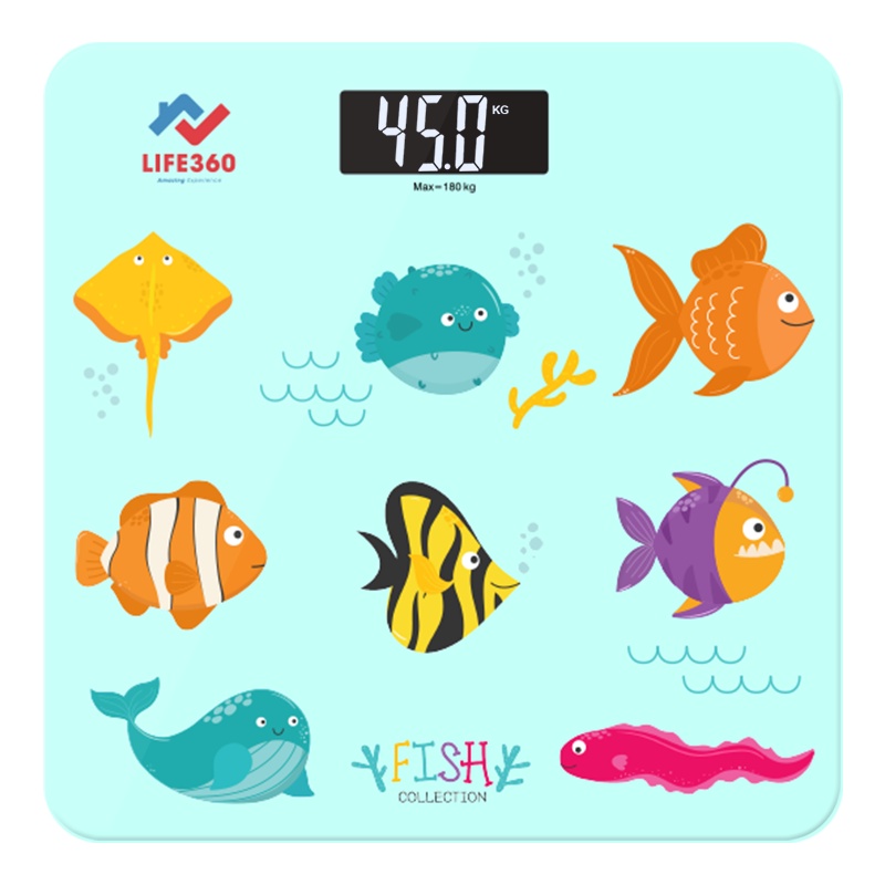 Ảnh Cân Điện Tử Sức Khỏe Life360 AR-S18C - Cân Điện Tử Thông Minh- Hàng Chính Hãng 2
