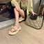 FREESHIP SANDAL XỎ NGÓN ĐẾ BÁNH MÌ VINTAGE