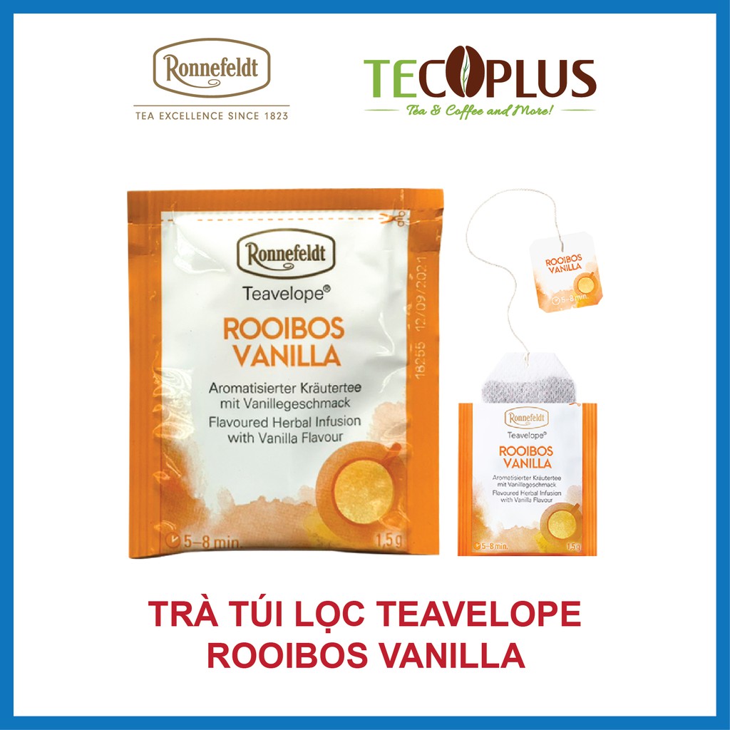[HÀNG CHÍNH HÃNG] Trà Túi Lọc Ronnefeldt tea-Teavelope Rooibos Vanilla ...