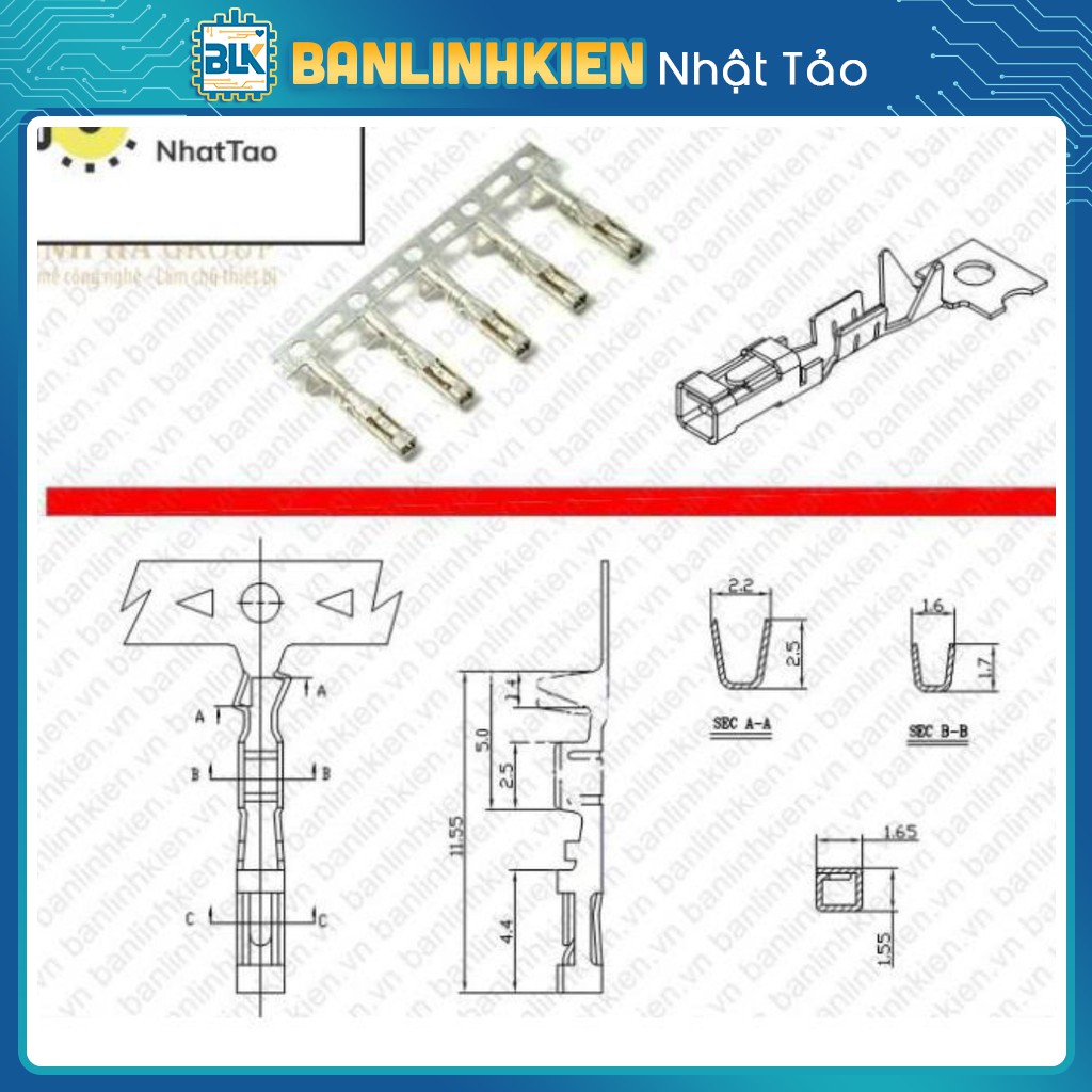 Lõi Header 2.54MM (Header Đen) (10 chiếc) Mã LK_12877 | Shopee Việt Nam